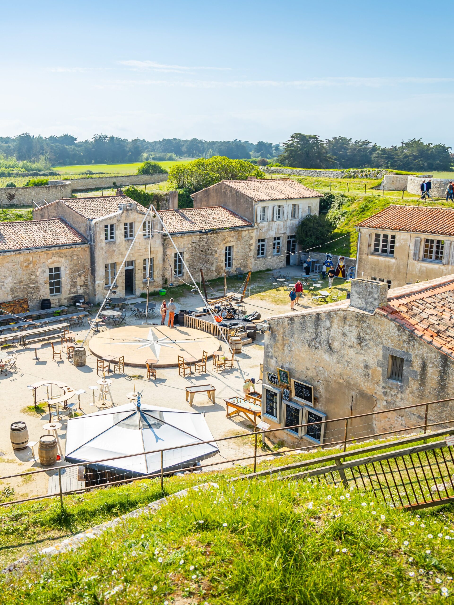 Fort de la Prée situé à l'Île de Ré